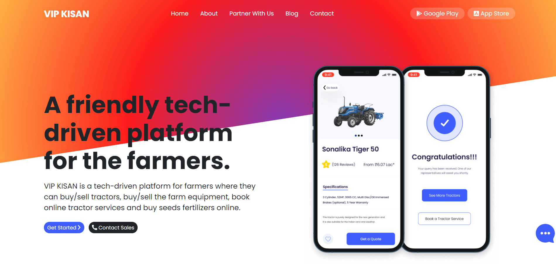 vipkisan.in website